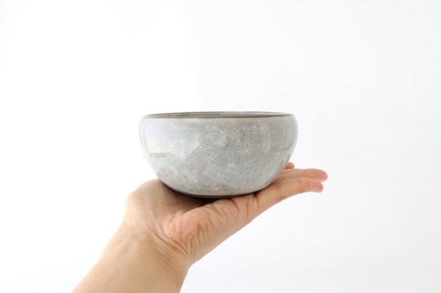 Small Round Bowl Gray | Kobachi Mino Ware