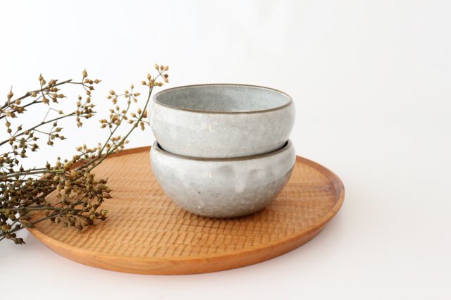 Small Round Bowl Gray | Kobachi Mino Ware