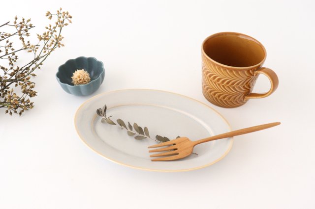 Flower-shaped Small Bowl Blue | Kobachi Mino Ware