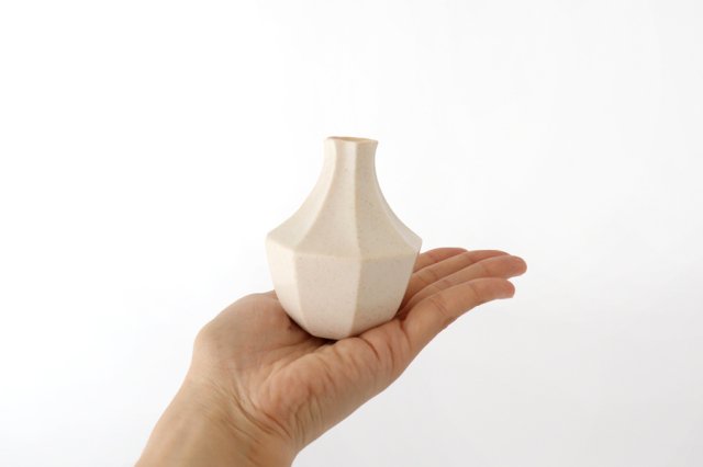 Mini Single Flower Vase White | Mino Ware
