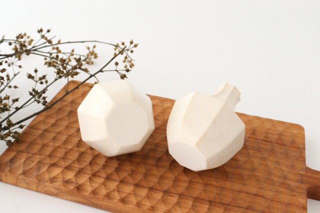 Mini Single Flower Vase White | Mino Ware