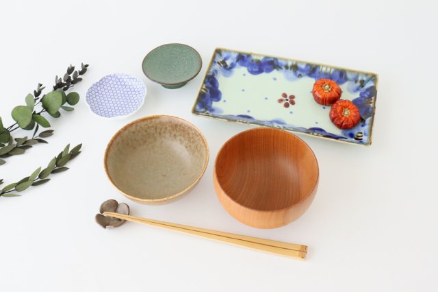 Rectangle Plate Blue FlowerーRim | Sushi Plate Hasami Ware-Detail8