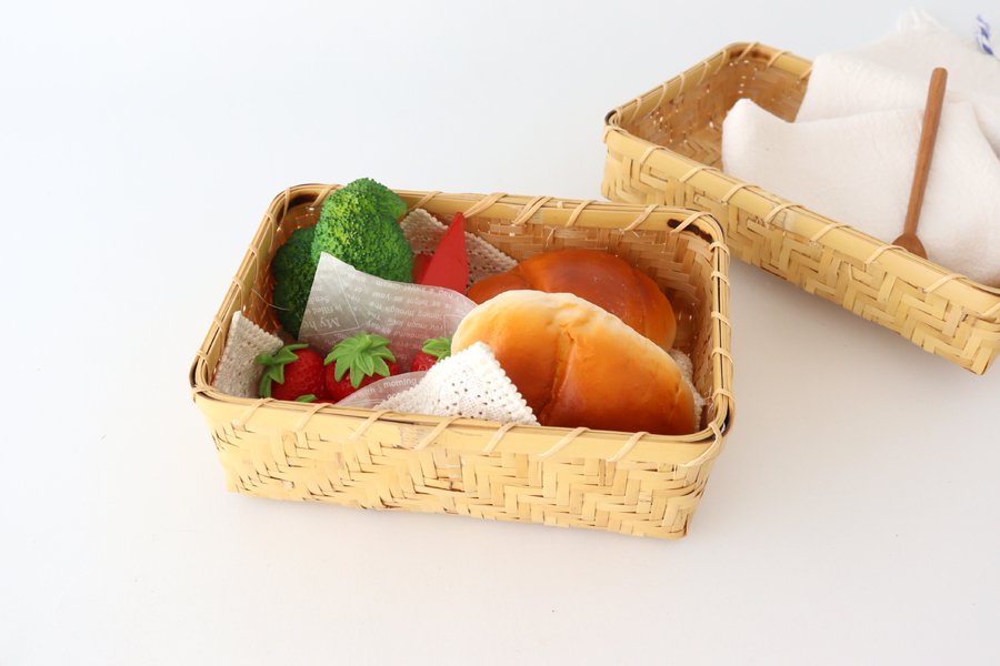 Ajiro Bento Basket Box Bamboo Crafts