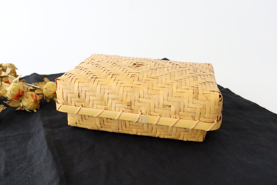 Ajiro Bento Basket Box Bamboo Crafts