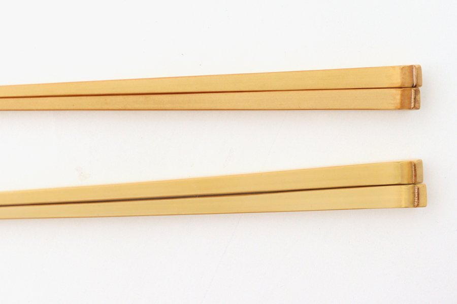 Tenbushi Chopsticks Extra Thin White Bamboo 23.1cm /9.09in