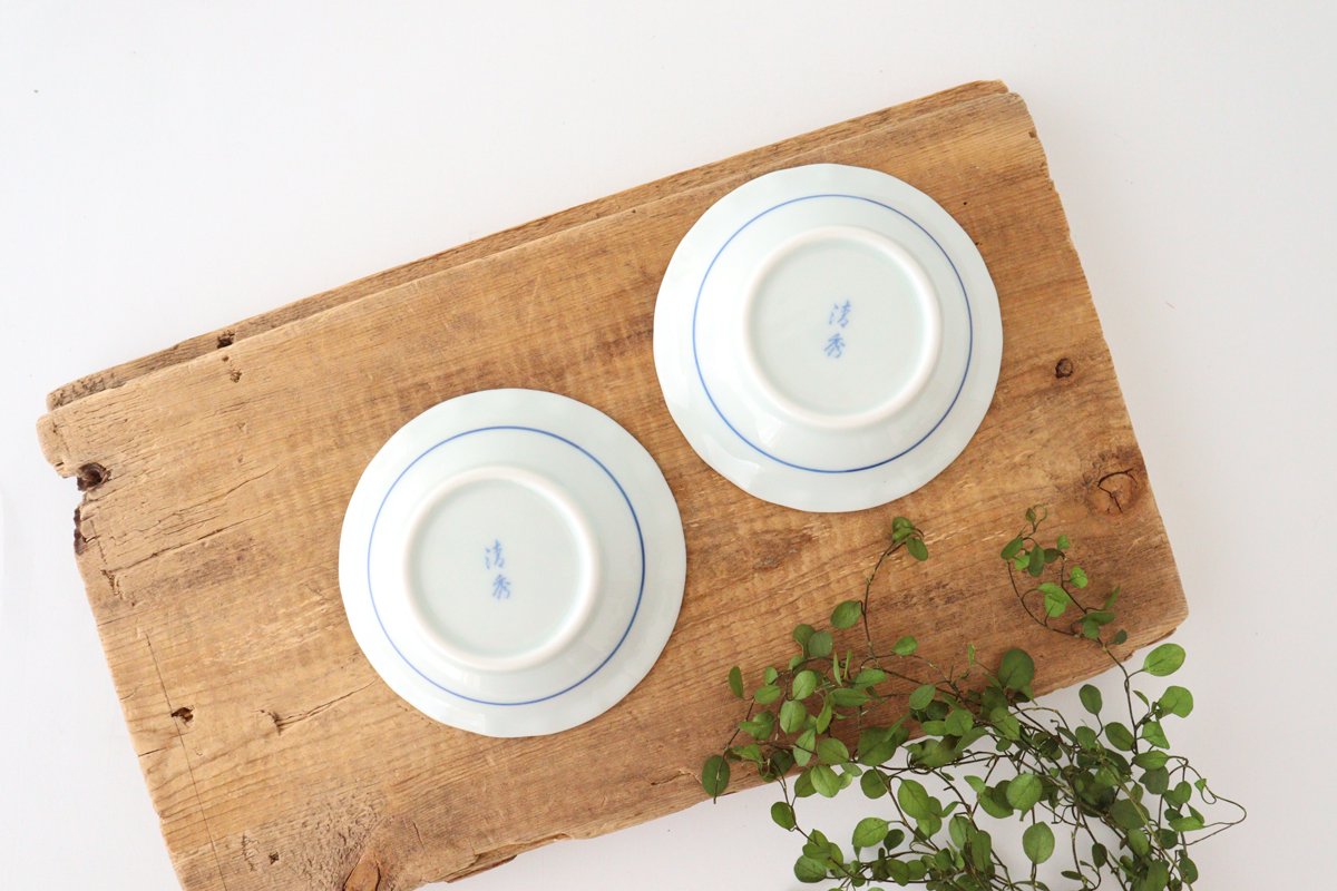 Sauce Plate Blue Rabbit | Hasami Ware