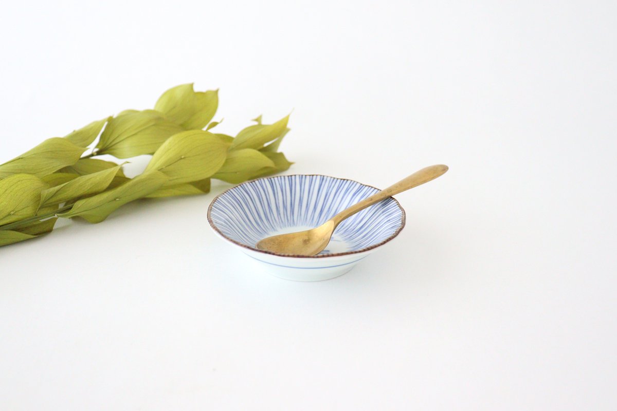 Sauce Plate Blue Rabbit | Hasami Ware