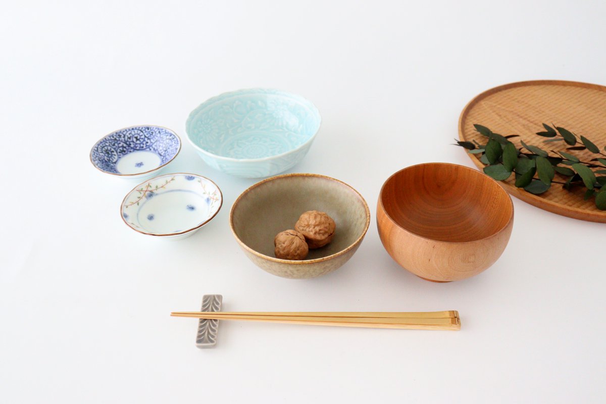 Sauce Plate Flower Pattern | Hasami Ware