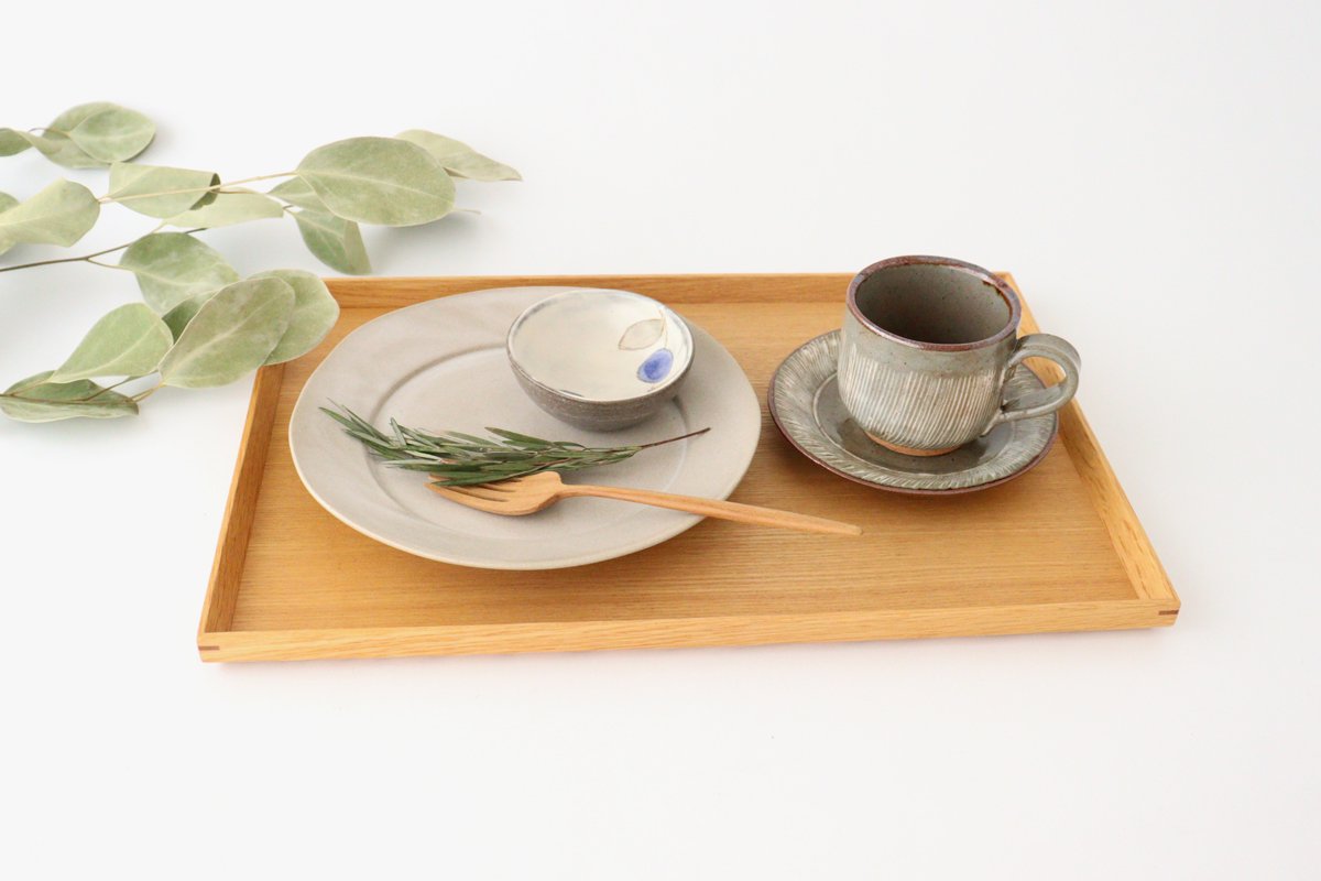 Round Plate Ivory 19㎝/7.5in | Mino Ware