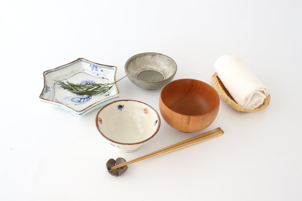Hexagonal Plate Shrimp | Mino Ware