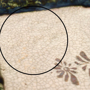 Kitagama Kasen Kato Hiroshige Rectangle Plate Oribe | Sushi Plate Seto Ware-Detail13