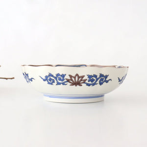 Seikou Kiln Bowl Karako 15cm/5.9in | Serving Bowl Kutani Ware-Detail2