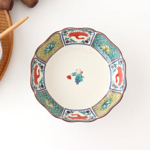 Seikou Kiln Bowl Karako 15cm/5.9in | Serving Bowl Kutani Ware-Detail3