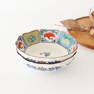 Seikou Kiln Bowl Karako 15cm/5.9in | Serving Bowl Kutani Ware-Detail4