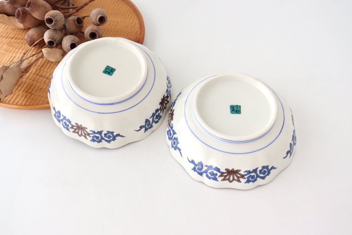 Seikou Kiln Bowl Karako 15cm/5.9in | Serving Bowl Kutani Ware-Detail5