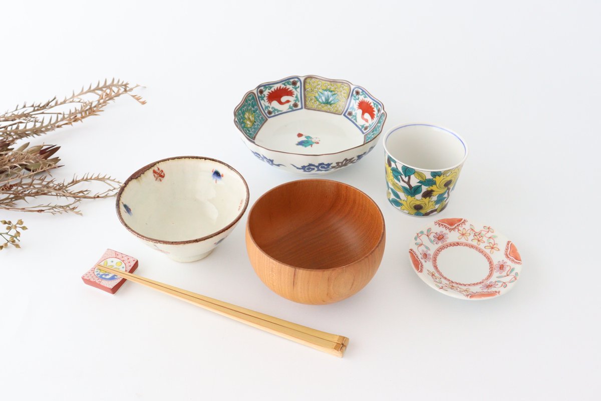 Seikou Kiln Bowl Karako 15cm/5.9in | Serving Bowl Kutani Ware
