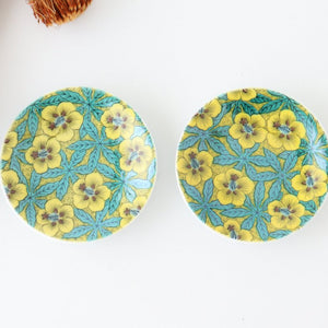 Seikou Kiln Sauce Plate Yoshidaya-style Aoi | Kutani Ware-Detail11