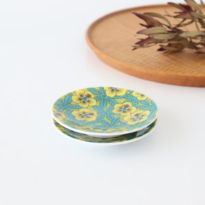 Seikou Kiln Sauce Plate Yoshidaya-style Aoi | Kutani Ware-Detail4