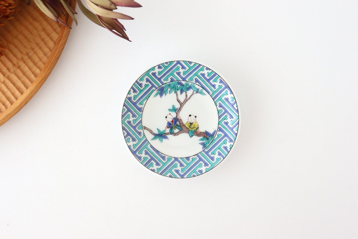 Seikou Kiln Sauce Plate Karako | Kutani Ware