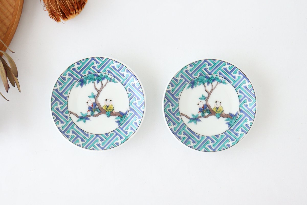 Seikou Kiln Sauce Plate Karako | Kutani Ware