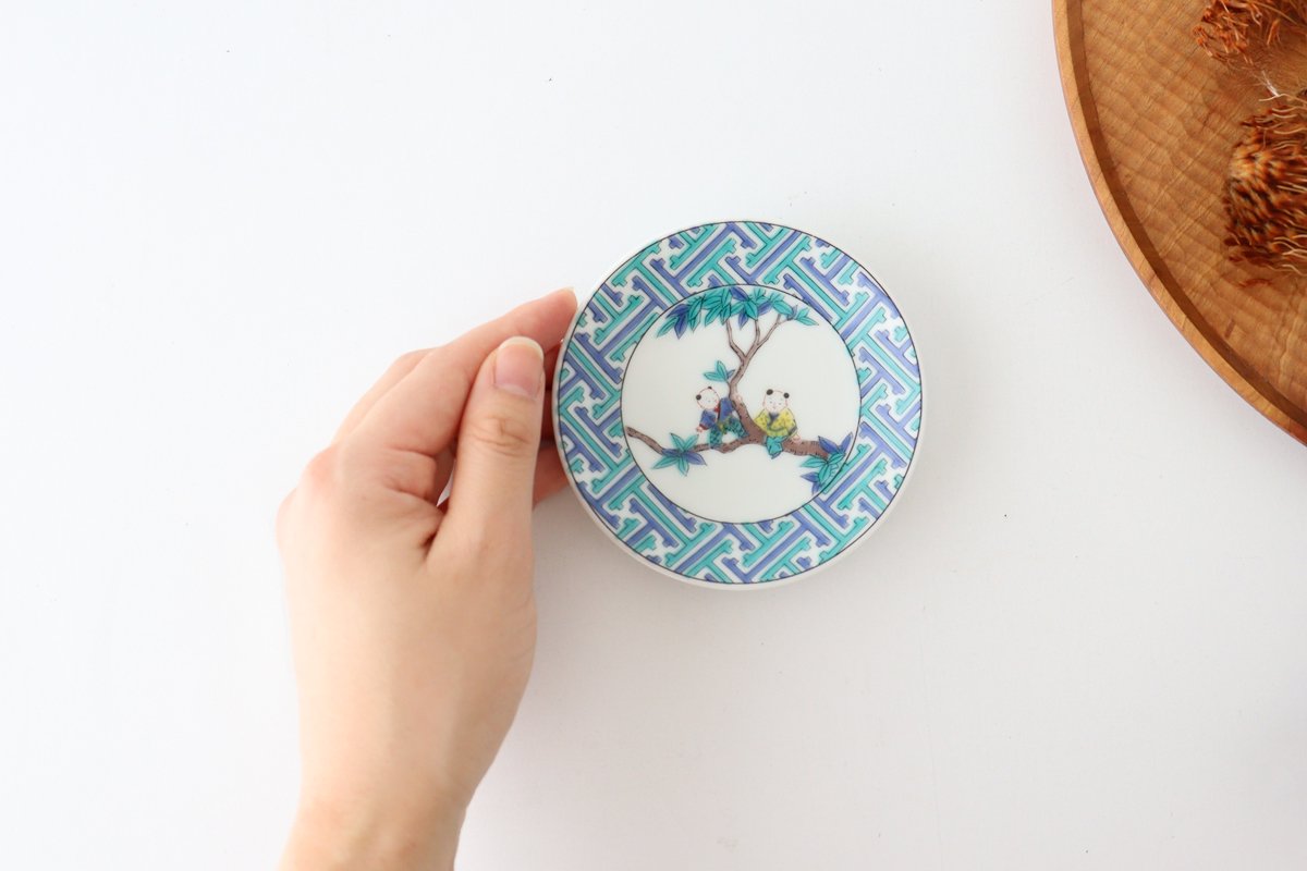 Seikou Kiln Sauce Plate Karako | Kutani Ware-Detail3