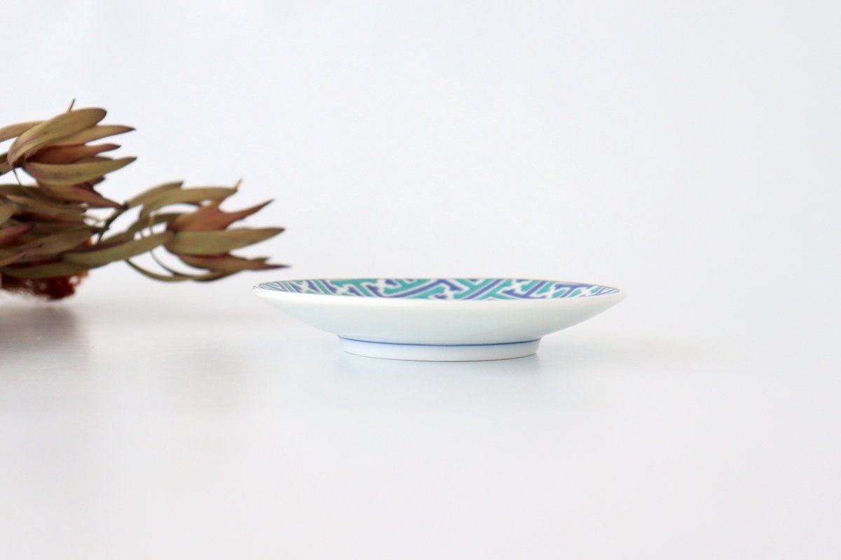 Seikou Kiln Sauce Plate Karako | Kutani Ware-Detail4