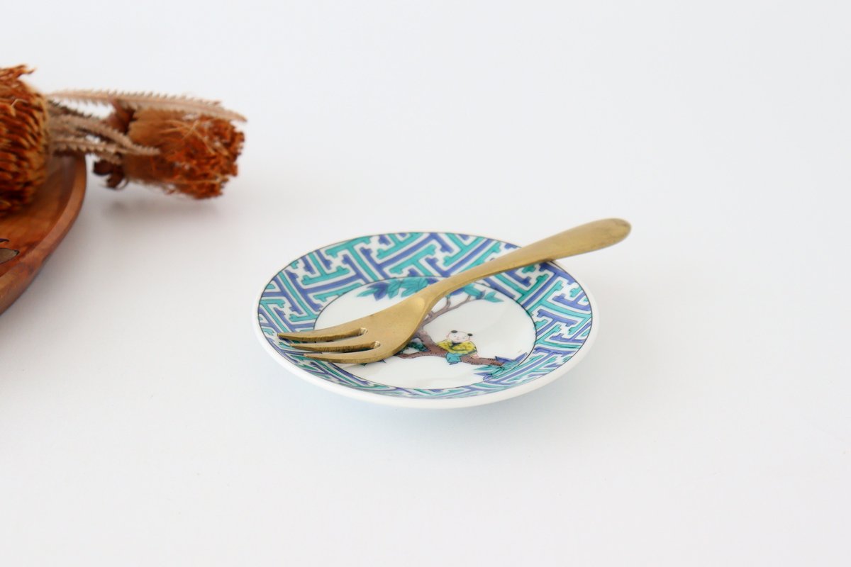 Seikou Kiln Sauce Plate Karako | Kutani Ware-Detail7