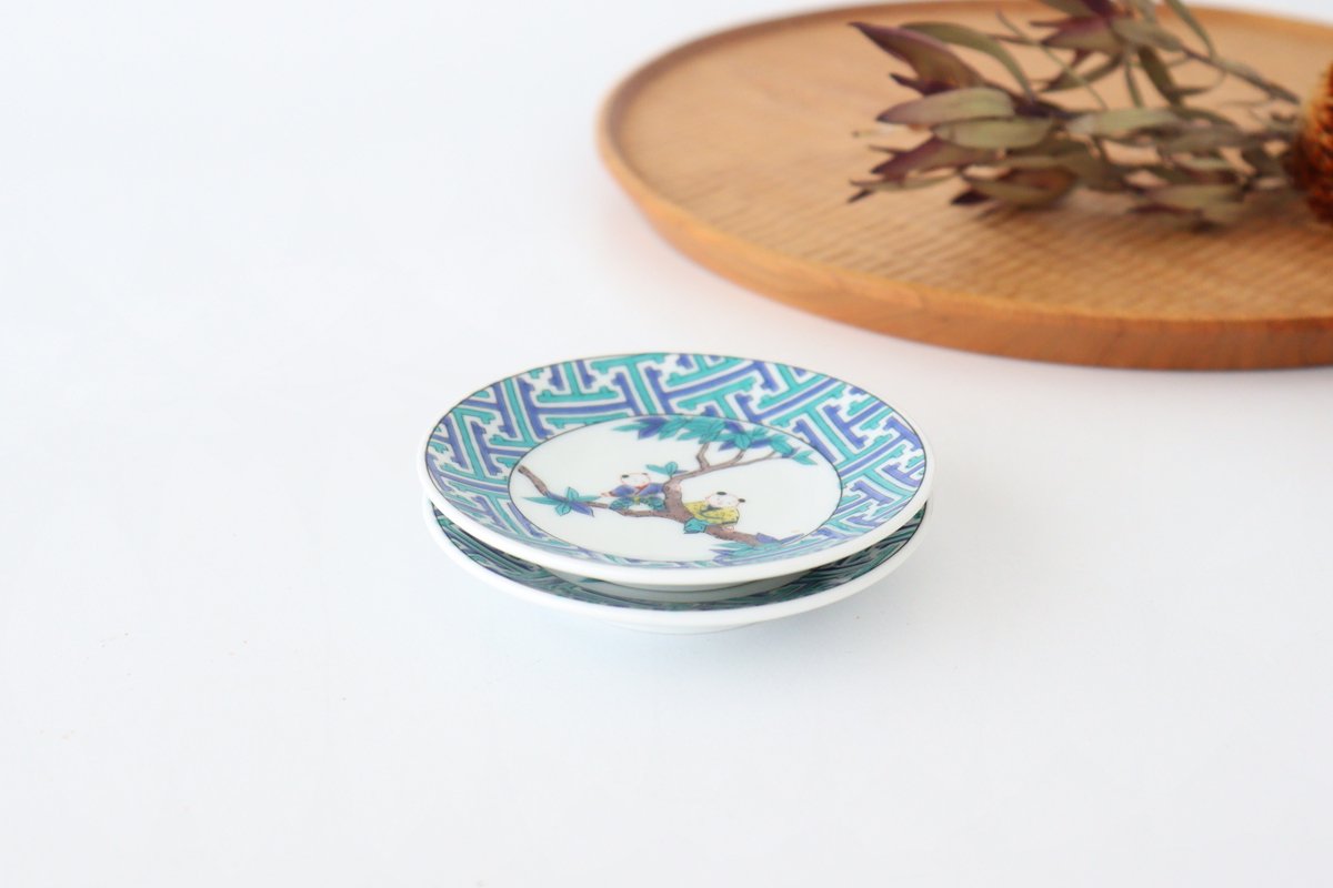 Seikou Kiln Sauce Plate Karako | Kutani Ware