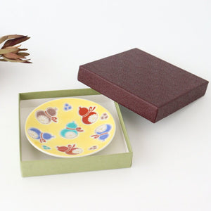 Seikou Kiln Sauce Plate Six Gourds | Kutani Ware-Detail11