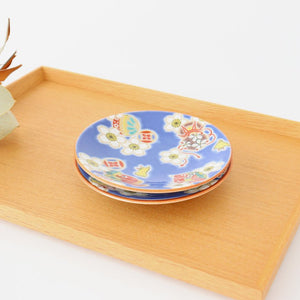 Seikou Kiln Small Plate Sakura and Lucky Items | Kutani Ware-Detail10