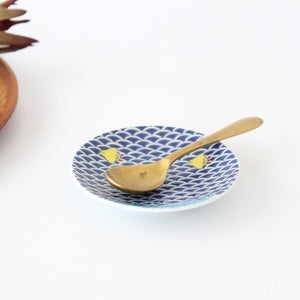 Seikou Kiln Sauce Plate Chidori | Kutani Ware-Detail6