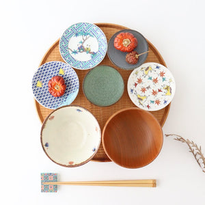 Seikou Kiln Sauce Plate Chidori | Kutani Ware-Detail8