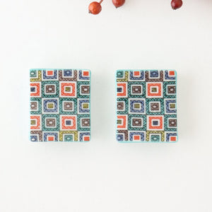 Seikou Kiln Colored Chopstick Rest Stone Pavement | Hashioki Kutani Ware-Detail10