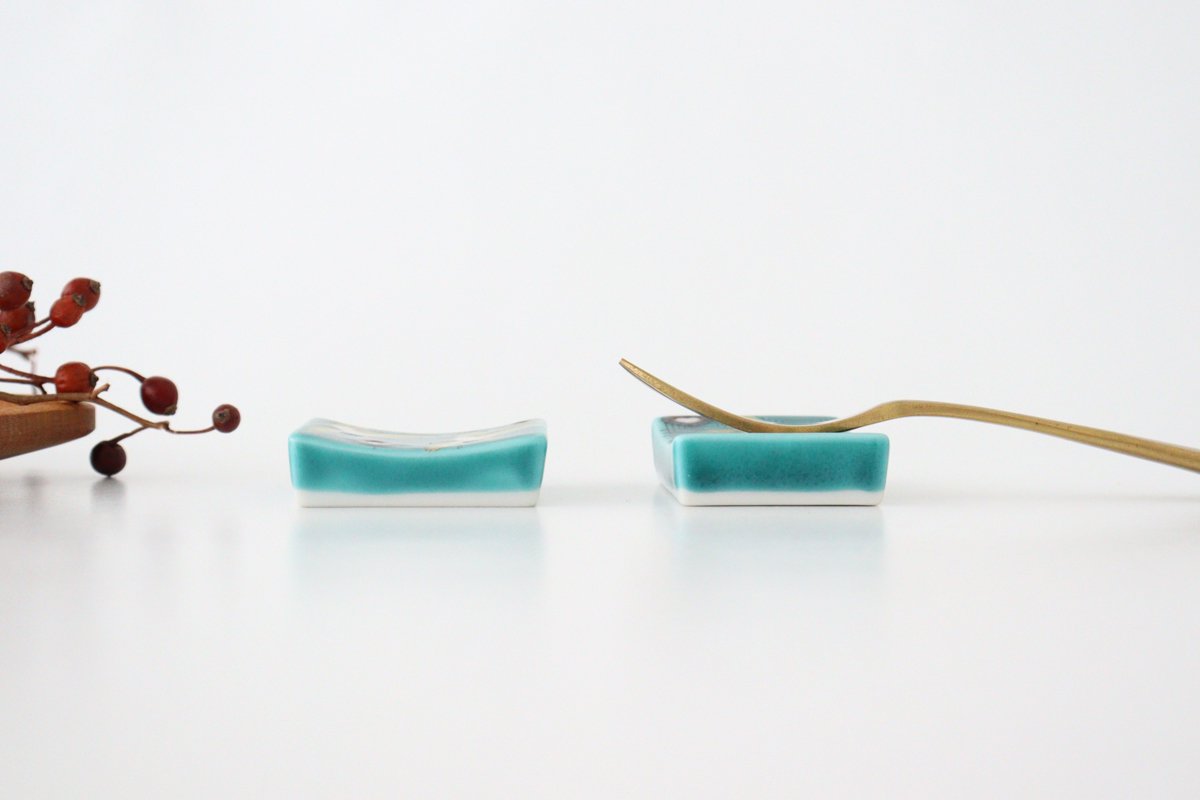 Seikou Kiln Colored Chopstick Rest Crane | Hashioki Kutani Ware-Detail2