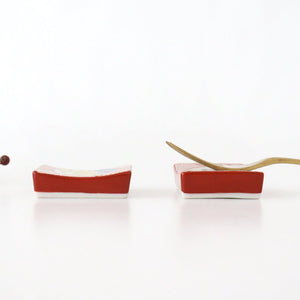 Seikou Kiln Colored Chopstick Rest Rabbit | Hashioki Kutani Ware-Detail2