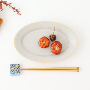 Seikou Kiln Colored Chopstick Rest Chidori | Hashioki Kutani Ware-Detail5