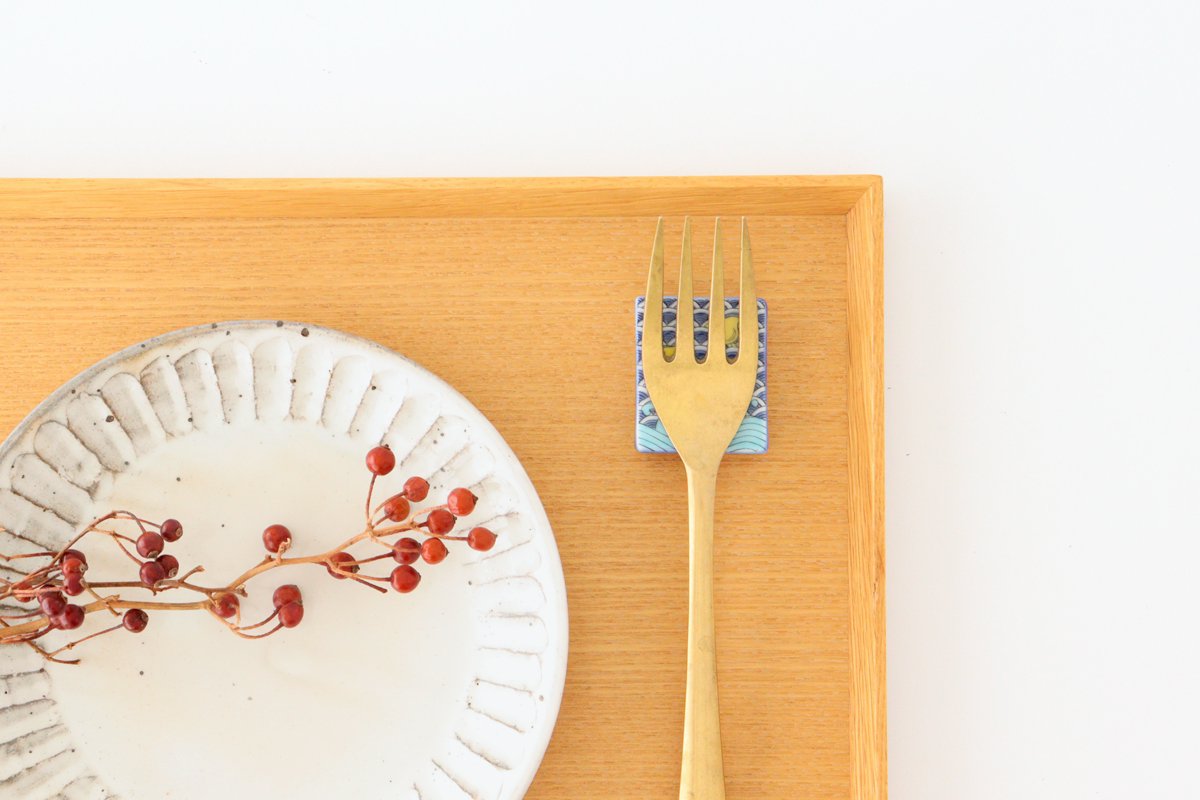 Seikou Kiln Colored Chopstick Rest Chidori | Hashioki Kutani Ware