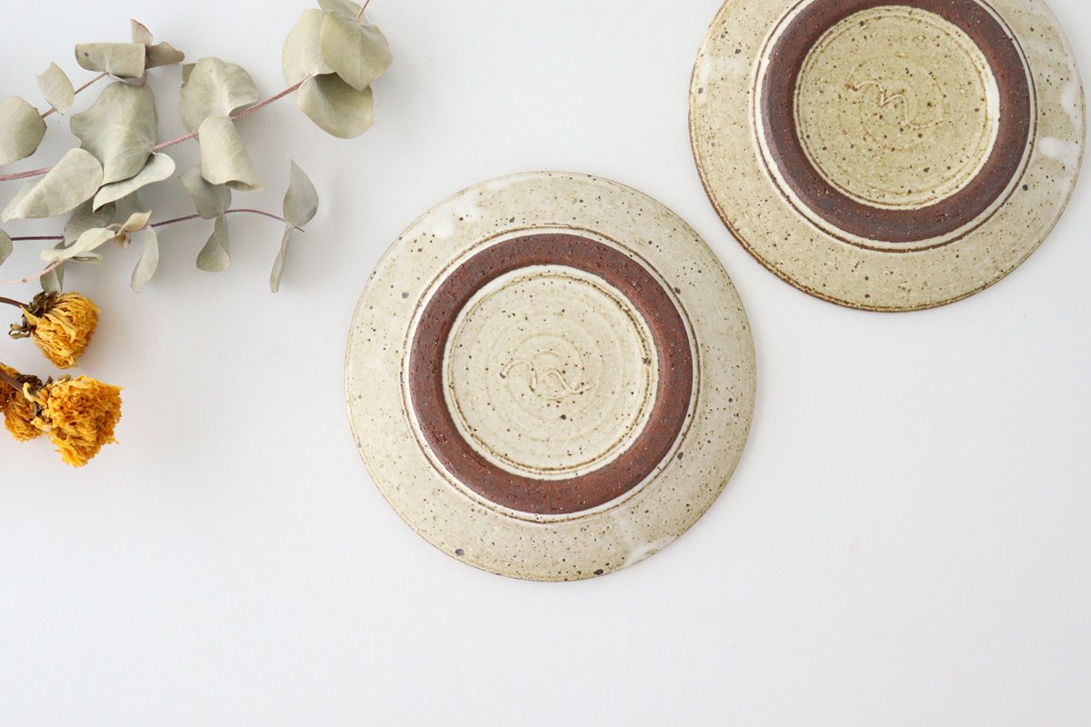 tomaru Plate Star 15cm/5.9in | Shigaraki Ware
