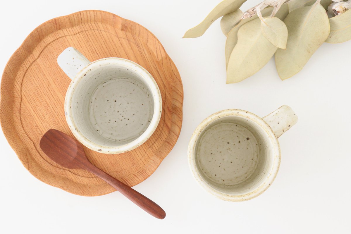 tomaru Mug Wave Pattern | Shigaraki Ware