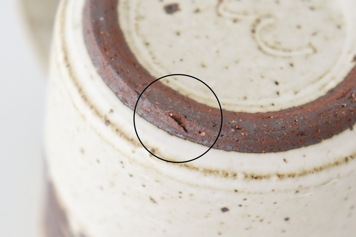 tomaru Mug Wave Pattern | Shigaraki Ware