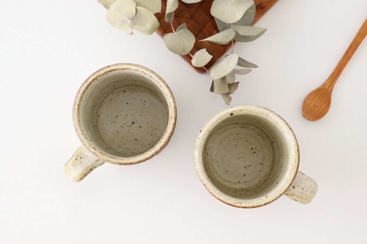 tomaru Mug Line Pattern | Shigaraki Ware