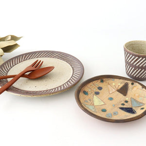 tomaru Japanese Cup Diagonal Shinogi | Yunomi Shigaraki Ware-Detail9