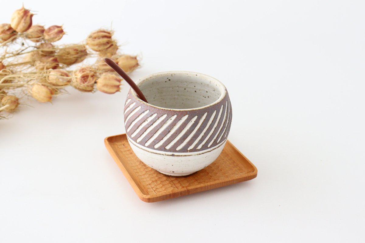 tomaru Japanese Cup Shinogi | Yunomi Shigaraki Ware-TOP