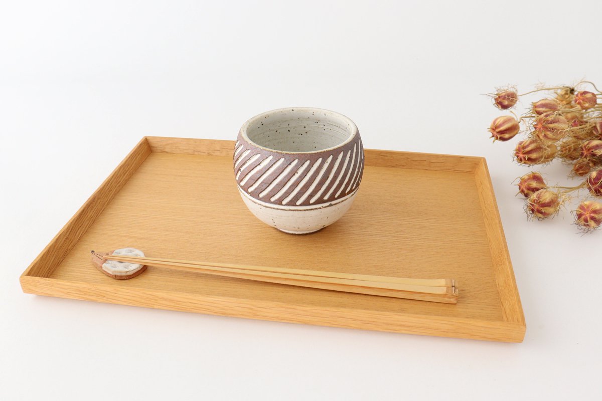 tomaru Japanese Cup Shinogi | Yunomi Shigaraki Ware-Detail3