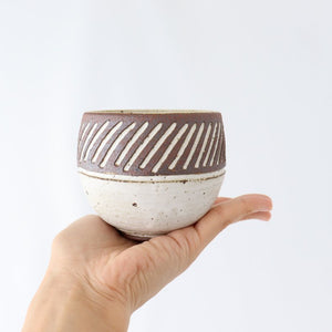 tomaru Japanese Cup Shinogi | Yunomi Shigaraki Ware-Detail8