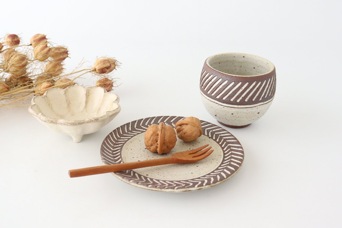 tomaru Japanese Cup Shinogi | Yunomi Shigaraki Ware-Detail9