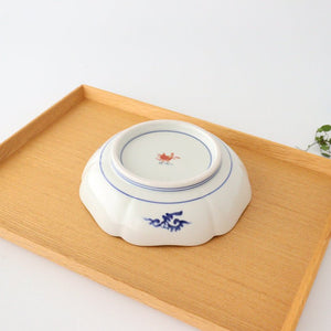 Rinkurou Kiln Small Bowl Old Imari Style Flower-pattern  | Kobachi Hasami Ware-Detail5