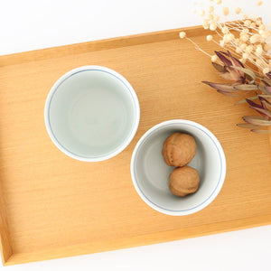 Soba choko window flower picture porcelain Rinkurou kiln Hasami ware-Detail5
