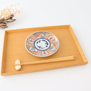 Rinkurou Kiln Small Plate Old Imari Style 12cm/4.7in | Hasami Ware-Detail2