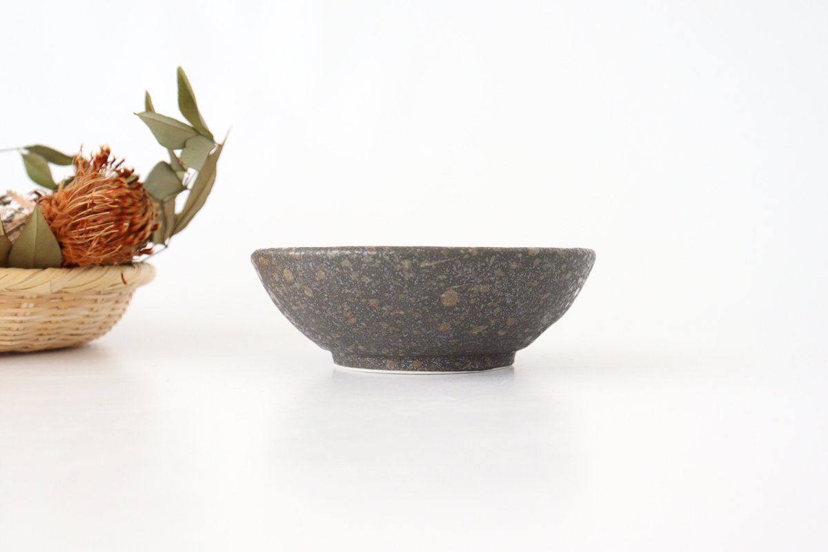 Spica Small Bowl Brown 12cm/4.7in | Kobachi Mino Ware